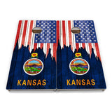 State Flag Cornhole Boards – HI–MD – Tournament Series