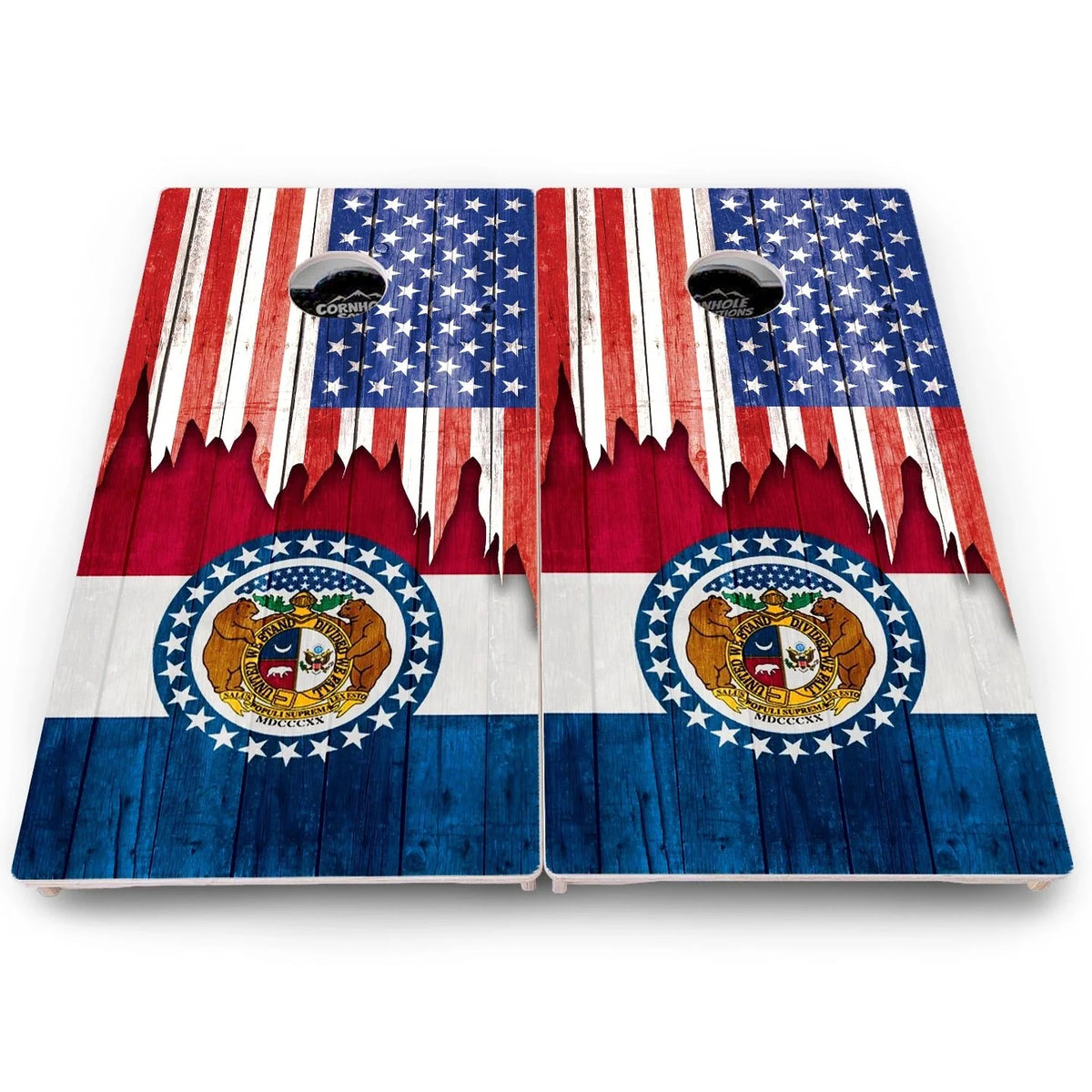 State Flag Cornhole Boards – MA to NJ – Pro Lite or Pro Elite