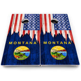 State Flag Cornhole Boards – MA to NJ – Pro Lite or Pro Elite