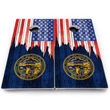 State Flag Cornhole Boards – MA to NJ – Pro Lite or Pro Elite