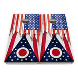 State Flag Cornhole Boards – NM–SC – Tournament Series