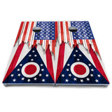 State Flag Designs New Mexico to South Carolina Cornhole Boards - All Weather Series