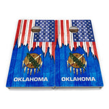 State Flag Cornhole Boards – NM–SC – Tournament Series