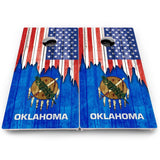 State Flag Cornhole Boards – NM to SC – Pro Lite or Pro Elite