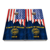 State Flag Cornhole Boards – NM–SC – Tournament Series
