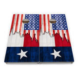 Rustic Texas Collection Cornhole  Boards – Tournament Series