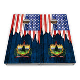 State Flag Cornhole Boards – SD–WY – Tournament Series