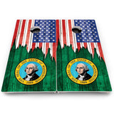 State Flag Cornhole Boards – SD to WY – Pro Lite or Pro Elite