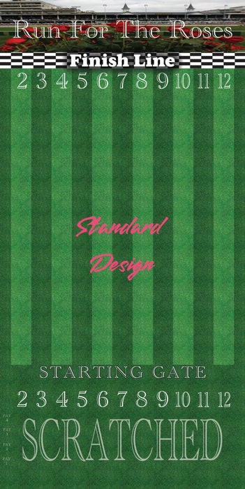 Jumbo Horse Game Turf Theme with Printed Rails