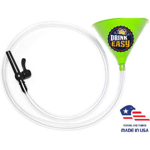 Social Distancing Beer Funnel with Valve - 6 ft.