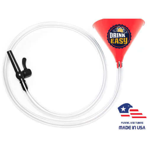 Social Distancing Beer Funnel with Valve - 6 ft.