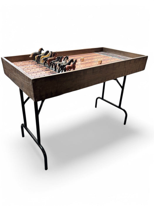 Horse Race Game Jumbo Horse Game with Stained Rails