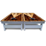 Wooden Triangle Letter Cornhole Boards - All Weather Series