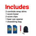 Idaho Classic State Flag Cornhole Boards Wraps (Set of 2)