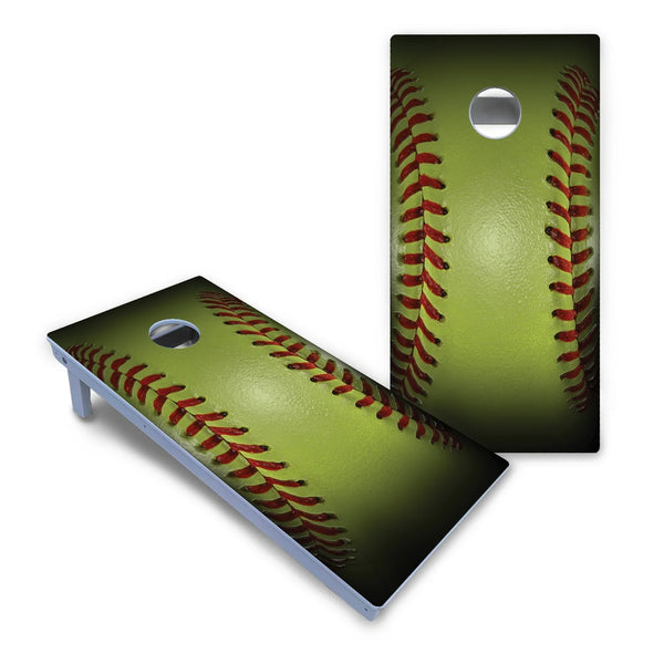 Softball Cornhole Boards - All Weather Series