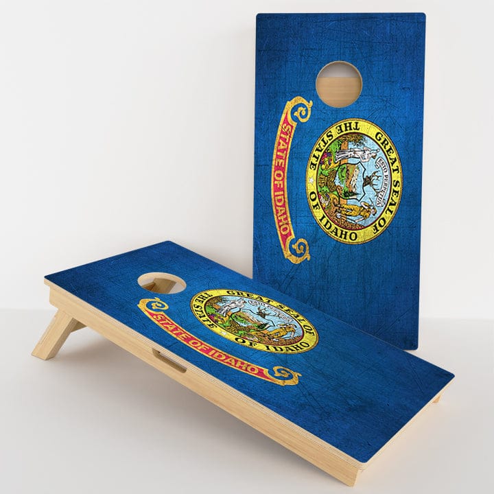 Boards Idaho Flag Professional Cornhole Boards