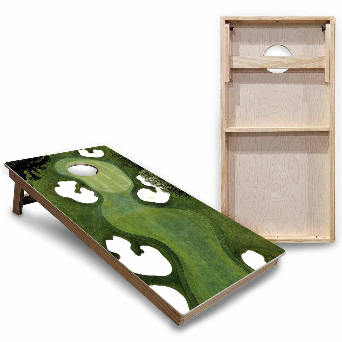 Sports Themed Cornhole Boards - Backyard Series
