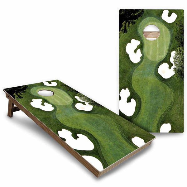 Sports Themed Cornhole Boards - Backyard Series