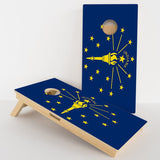 Boards Indiana Flag Professional Cornhole Boards