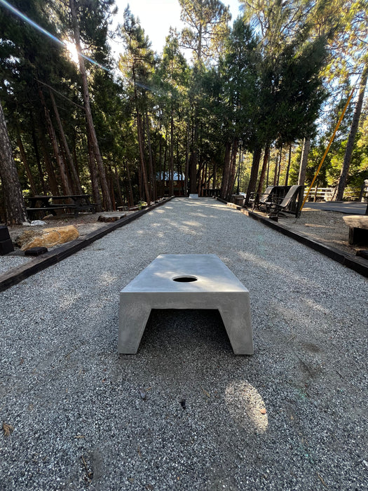 All Weather Cornhole Set. Durable Concrete Cornhole Boards (2 Boards)
