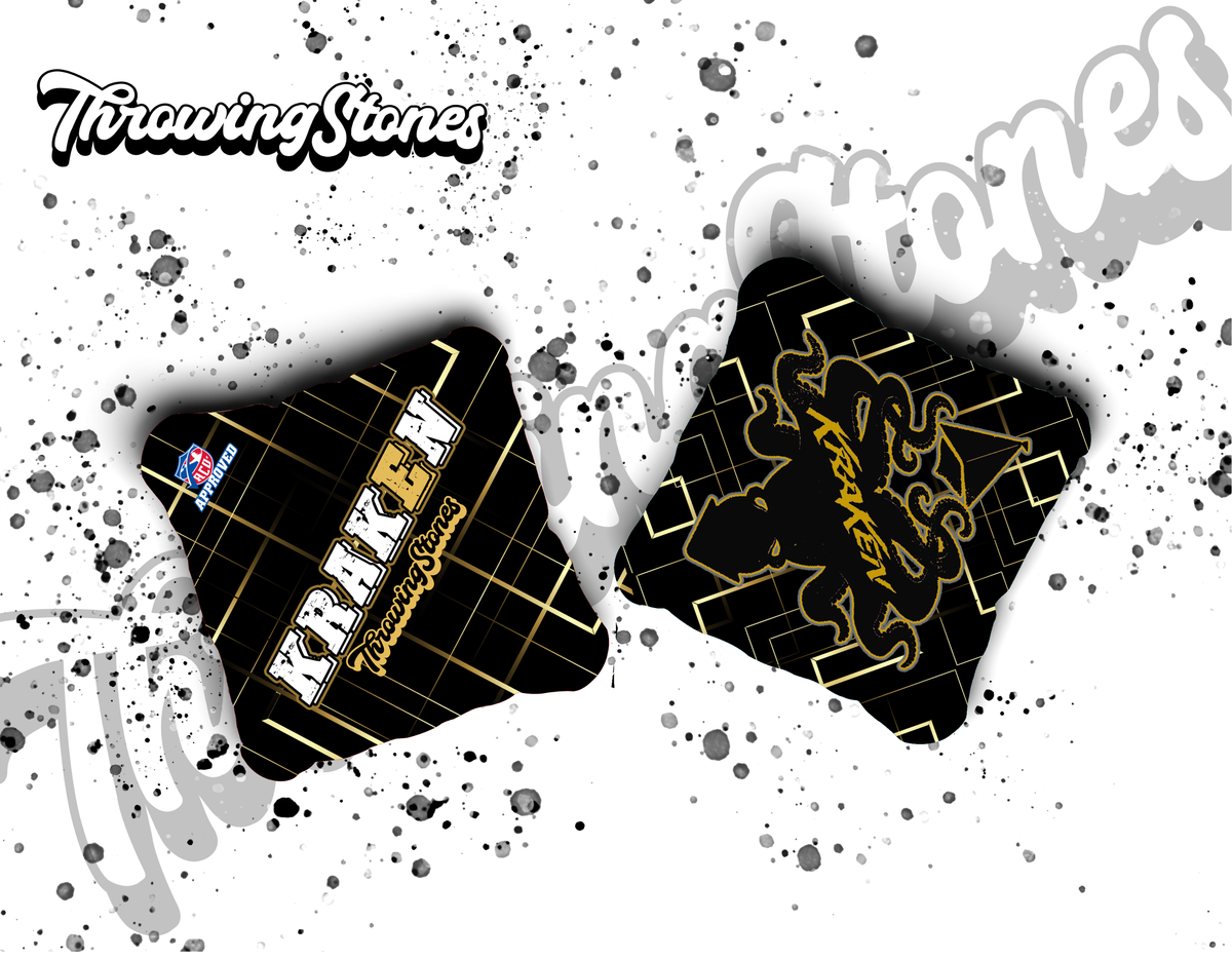 Throwing Stones Kraken Cornhole Bags – Set of 4