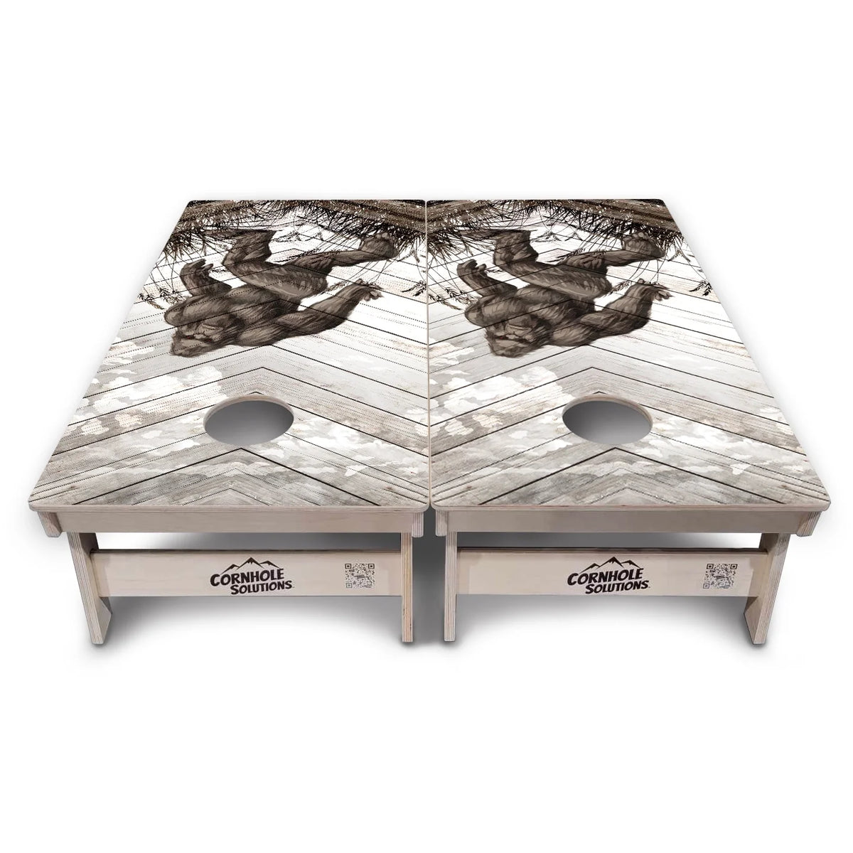 Whitewash Bigfoot Cornhole Boards – Tournament Series