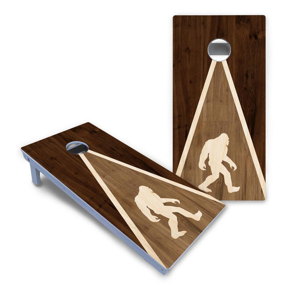 Bigfoot Triangle Cornhole Boards - All Weather Series