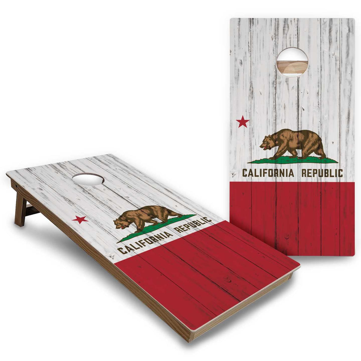 State Themed Cornhole Boards - Backyard Series