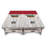 Rustic California Flag Cornhole Boards – Tournament Series