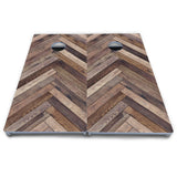Herringbone Cornhole Boards - All Weather Series