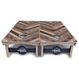 Herringbone Cornhole Boards – Pro Lite or Pro Elite