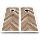Herringbone Cornhole Boards – Pro Lite or Pro Elite