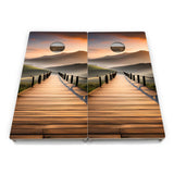 Wooden Bridge Cornhole Boards – Tournament Series
