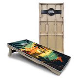 Beach Sunset Cornhole Boards – Pro Lite or Pro Elite