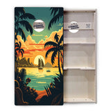 Beach Sunset Cornhole Boards – Tournament Series
