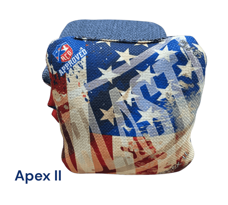 Cornhole Bag USA Themed  - All Series Avail ACO Approved.