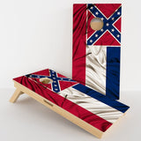 Boards Mississippi Flag Professional Cornhole Boards
