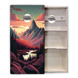 Mountain Sunset Cornhole Boards – Tournament Series