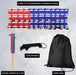 Red Blue Fish Cornhole Bags