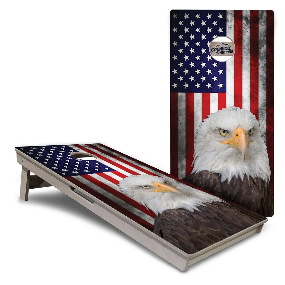 Eagle Flag Collection Cornhole Boards – Tournament Series