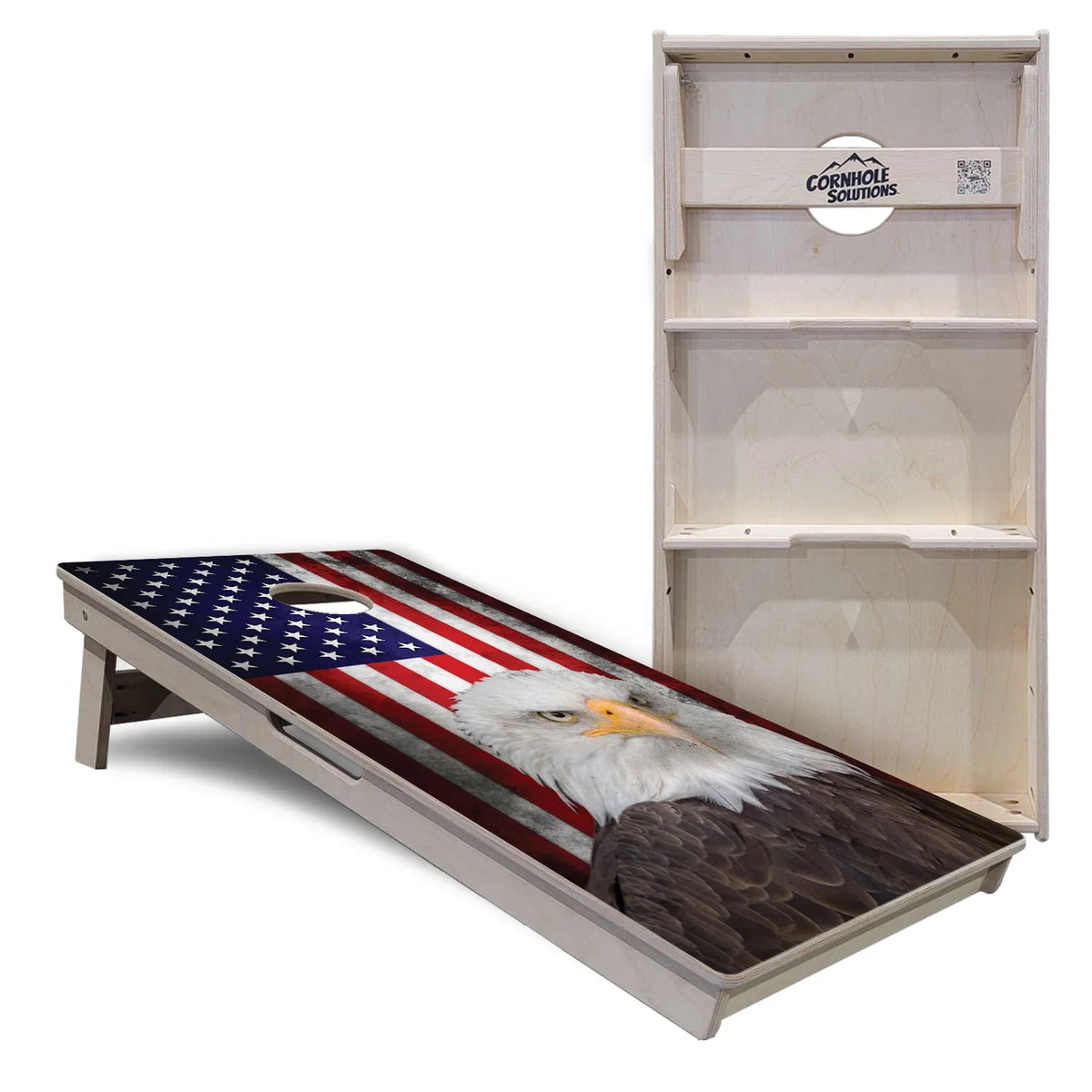 Eagle Flag Collection Cornhole Boards – Tournament Series
