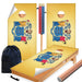 New Jersey Classic State Flag Cornhole Boards Wraps (Set of 2)