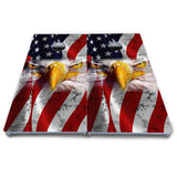 Electric Eagle Cornhole Boards - All Weather Series