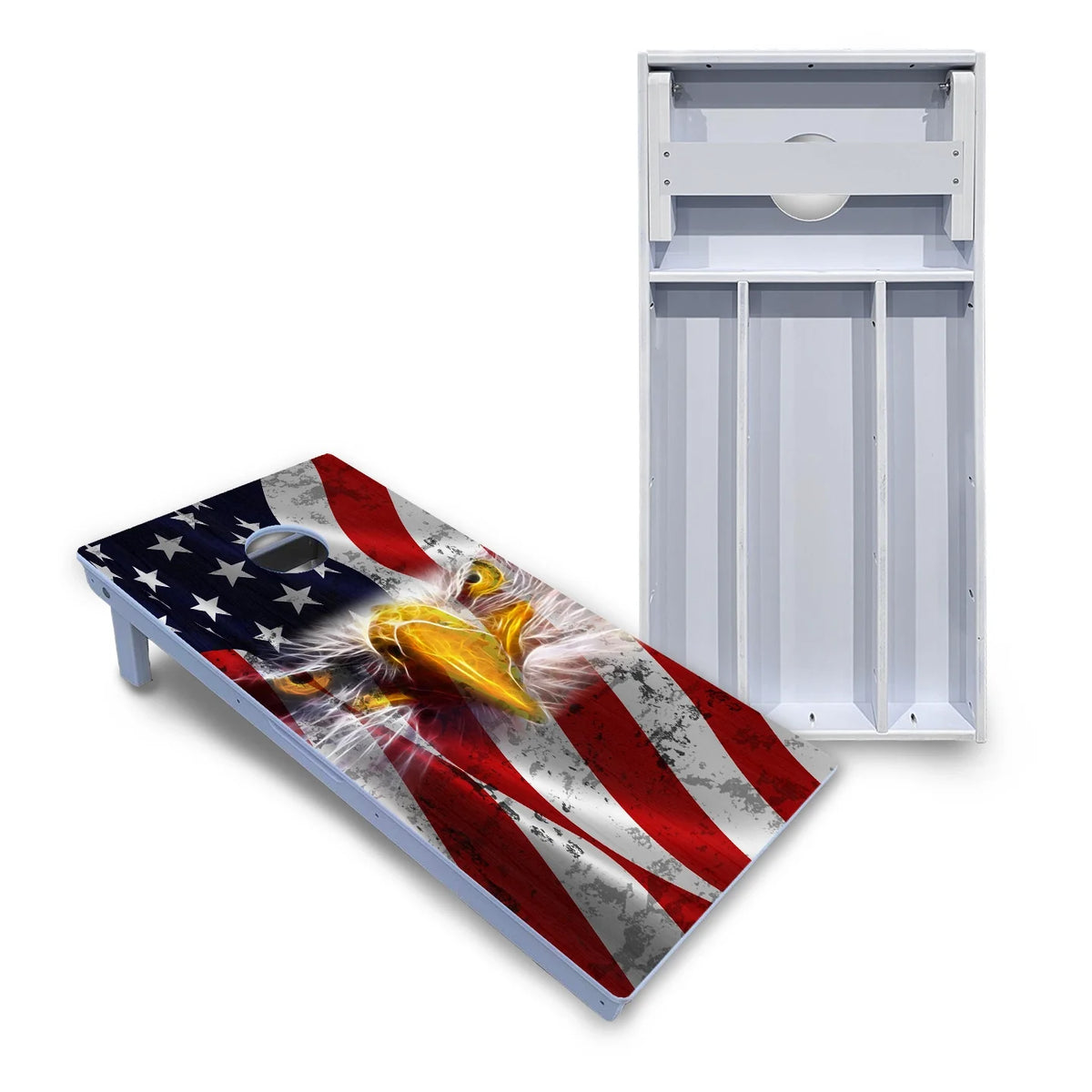 Electric Eagle Cornhole Boards - All Weather Series