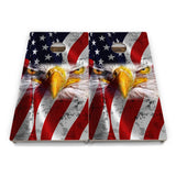 Eagle Flag Collection Cornhole Boards – Tournament Series