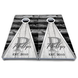 Wedding Triangle Cornhole Boards - All Weather Series
