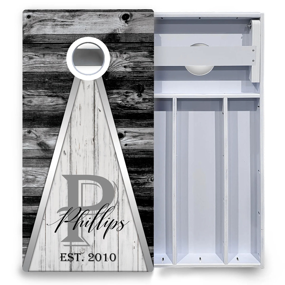 Wedding Triangle Cornhole Boards - All Weather Series