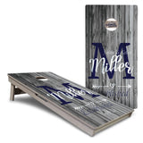 Rustic Wedding Monogram Cornhole Boards – Tournament Series