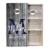 Rustic Wedding Monogram Cornhole Boards – Tournament Series