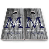 Grey Slat Cornhole Boards – Pro Lite or Pro Elite
